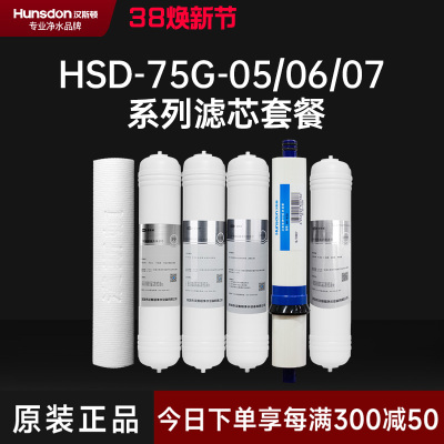 汉斯顿/Hunsdon净水器滤芯 HSD-75G-07 全套滤芯套餐