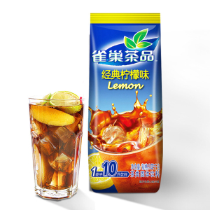雀巢茶品柠檬味冰爽茶1020g经典茶品冰红茶果维C柠檬红茶味果汁饮料粉