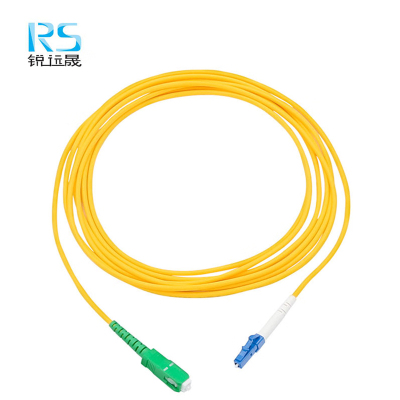 锐远晟 单模光纤尾纤 SC/APC-LC/UPC-5m 10根/包