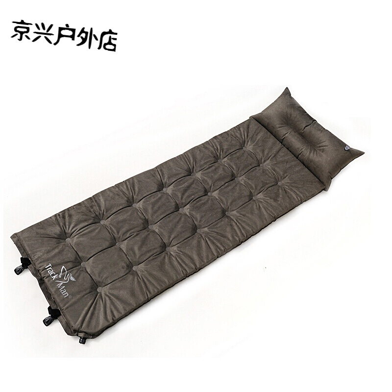 天龙座充气垫户外加宽加厚单人帐篷垫防潮垫子充气床垫隔潮垫雅灰193*69*3.8