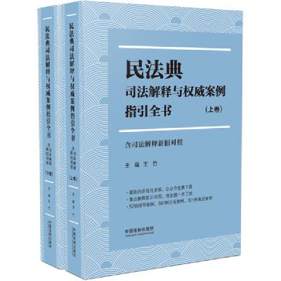 正版新书]民法典司法解释与权威案例指引全书(上下卷含司法解释