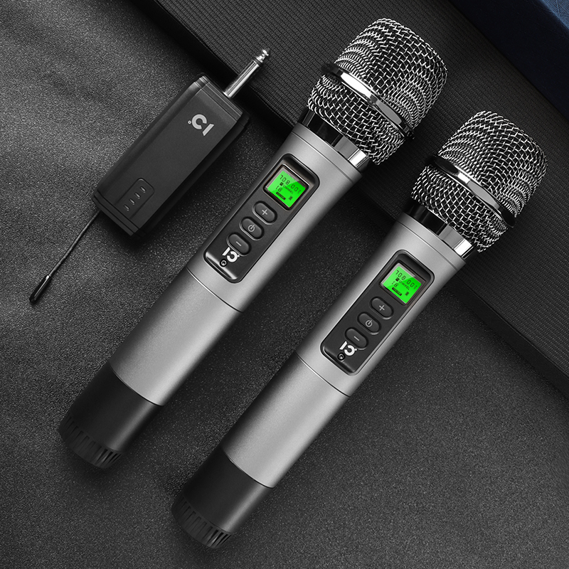 十度(shidu) u10万能无线麦克风 家庭影院ktv音响家用k歌手持话筒