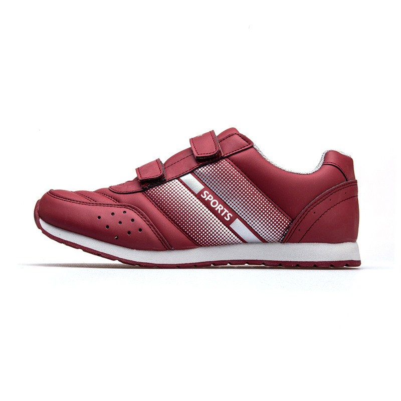 双星运动鞋女轻便魔术贴中老年健步鞋老人鞋休闲鞋子ds1251