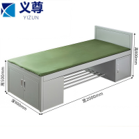 义尊单人床0.9米张