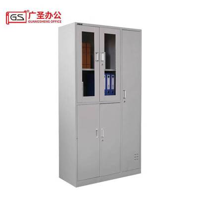 GS广圣 五门文件柜办公柜更衣柜铁皮柜资料 WG0105 个