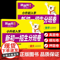2025年新版小升初预备新初一招生分班卷语文数学全国通用真题模拟卷五六年级总复习资料冲刺真题全套练习册名校模拟期末专项训