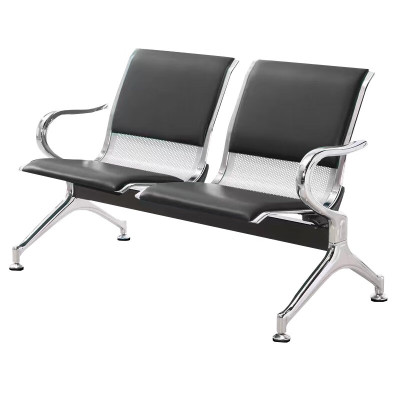 鑫睿辉 连排椅 两人半皮坐垫680*1200*780mm 张