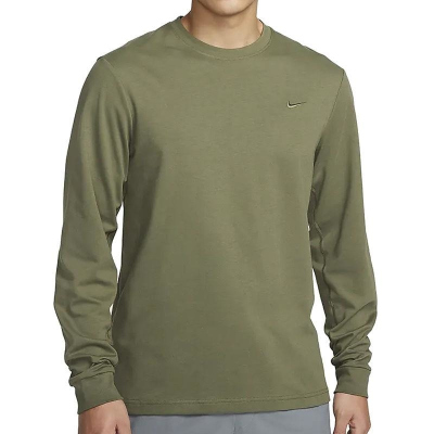 NIKE/耐克长袖T恤运动休闲舒适透气针织圆领男装FB8586-222 C