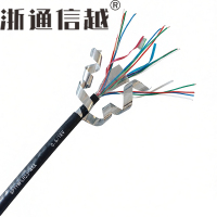 浙通信越 铜芯软丝电线 0.6/1KV SPTYWPLH23-44A/米