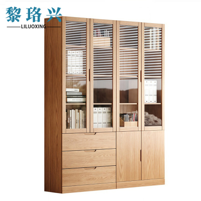 黎珞兴储物柜1.4米四门(带抽屉)台