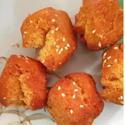 广西特产传统糕点开口笑零食开口枣芝麻球油炸零食小时候500g开口笑（16个左右）