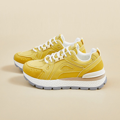 ins韩版新款老爹鞋女秋季跑步休闲鞋厚底增高_795