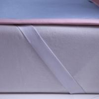 美帮汇冰丝凉席可水洗机洗可折叠三件套夏季1.2m1.5米床席子