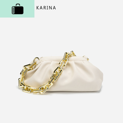 小众设计粗链条云朵包单肩腋下包包2020新款高级感网红手提包NEW LAKE女士单肩包