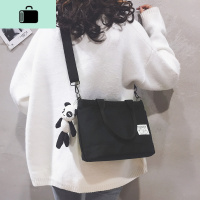 帆布小包包女包新款2020韩版原宿ulzzang软妹小布包潮单肩斜挎包NEW LAKE女斜挎包