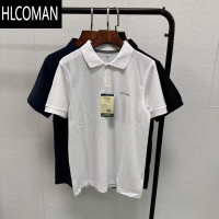 HLCOMAN日系户外潮牌 珠地网眼速干翻领短袖男女 0330