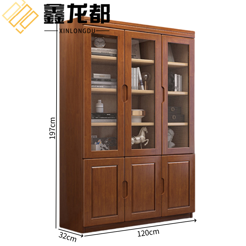 鑫龙都落地书柜