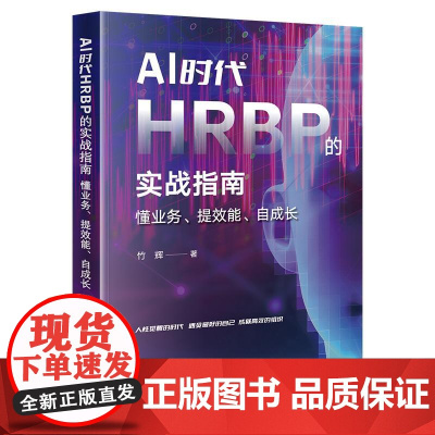 AI时代HRBP的实战指南:懂业务、提效能、自成长 竹辉著 法律出版社