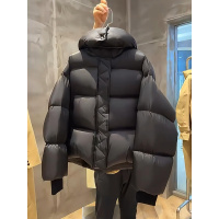 年冬季新款高品质超厚短款羽绒棉服小个子宽松连帽面包服外套