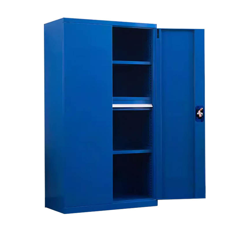 风雷动重型工具柜车间用加厚物件工具储物柜工厂铁皮柜汽修厂零件收纳柜蓝色四层一抽