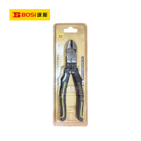 波斯(BOSI)多功能斜嘴钳(7"/180mm)把