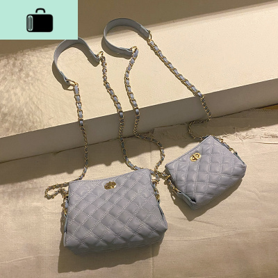 质感链条百搭小众菱格小包包2020新款潮网红高级感夏天单肩斜挎包NEW LAKE女士单肩包