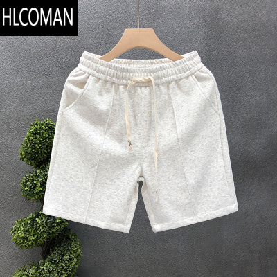 HLCOMAN流行色休闲短裤男夏季潮牌五分裤2025新款男士百搭运动四分半截裤