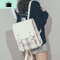 学院风双肩包女2020新款韩版ins大容量高中学生校园书包百搭背包NEW LAKE