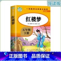 红楼梦[导读版] [正版]快乐读书吧五年级下册 红楼梦西游记三国演义水浒传(导读版)小学生课外阅读书系知识出版社