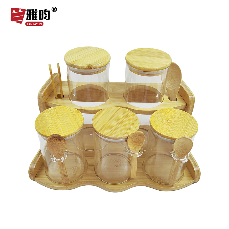 兰雅昀 调料瓶调料盒组合装 5件套 套