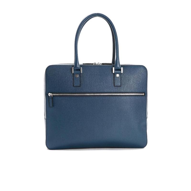 Salvatore Ferragamo男士时尚简约手提包 复古潮流商务通勤公文包电脑包 送男友