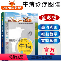 [正版] 两本套牛病类症鉴别与诊治彩色图谱+兽医全攻略牛病养牛技术书籍养牛书籍大全技术牛病治疗全书兽医书籍大全肉牛养殖