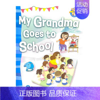 My Grandma Goes to School [正版]原版培生英语分级阅读绘本聪明老鼠系列蓝色四鼠/高级《Let'