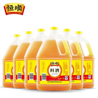 [中华特色]镇江馆 恒顺料酒1.75L*6桶整箱装 去腥增香料酒 调味烧菜增鲜烹饪料酒