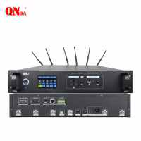 QNOA启诺 QN-MWC5000 无线会议纯讨论主机 工程级大型会议讨论话筒管理主机 台 黑色