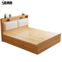 圣承启 储物床 1.35米 张