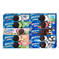 奥利奥巧克力夹心饼干97g*4盒儿童休闲零食点心正品早餐办公室下午茶(混合随机口味)