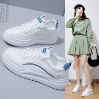 秋季小白鞋新款韩版ins女学生厚底增高运动板鞋休闲街拍