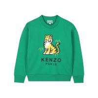 高田贤三(Kenzo)男童棉质圆领长袖运动卫衣春秋百搭休闲套头衫