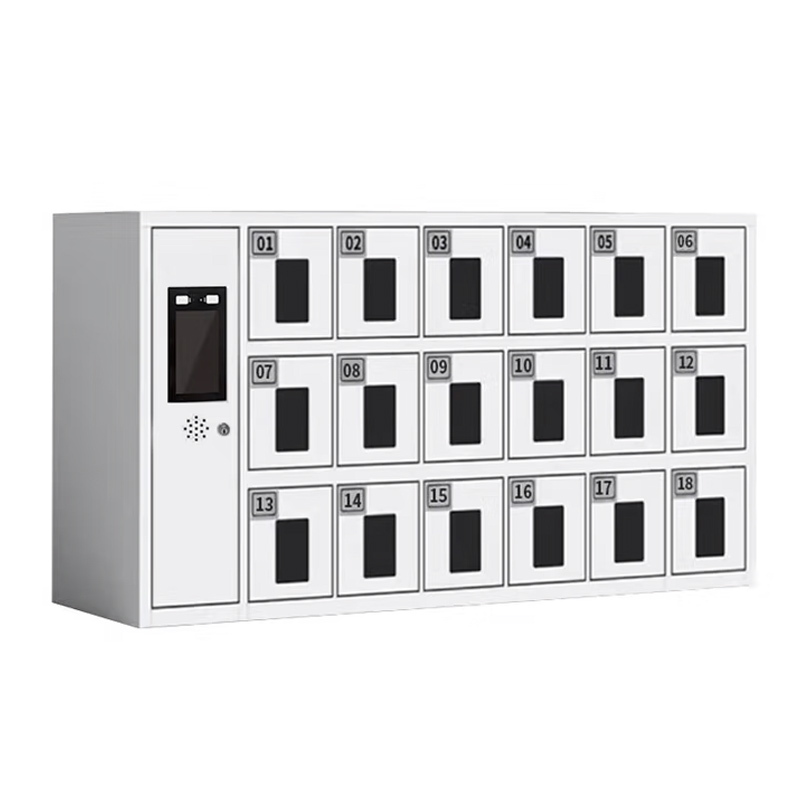 苏宁 质凡 人脸识别手机十八门存放柜/ZF-SJG008/1120*300*570mm