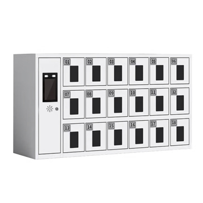 苏宁 质凡 人脸识别手机十八门存放柜/ZF-SJG008/1120*300*570mm