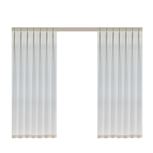 植巾 CL520 1M*2.7M 雪纺 窗帘 1.00 米/片 (计价单位:片) 白色
