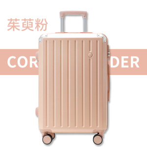 新款时尚行李箱万向轮拉杆箱皮箱男女学生旅行箱大容量密码箱子