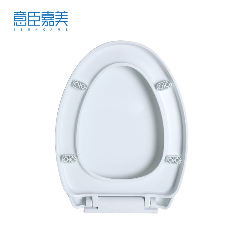 意臣嘉美 马桶盖坐便器盖板加厚款 V型缓降 套