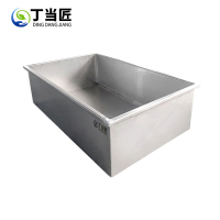 丁当匠垃圾桶内胆垃圾箱内桶不锈钢垃圾桶内胆96*75*64CM A203