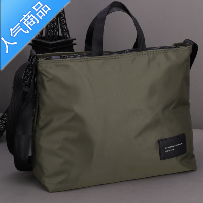 FENGHOU男士短途旅行包旅游手提斜挎单肩包小大容量行李包袋子出差帆布包旅行包男女