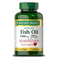 NATURE'S BOUNTY自然之宝无腥味鱼油软胶囊90粒-中老年人心脑健康