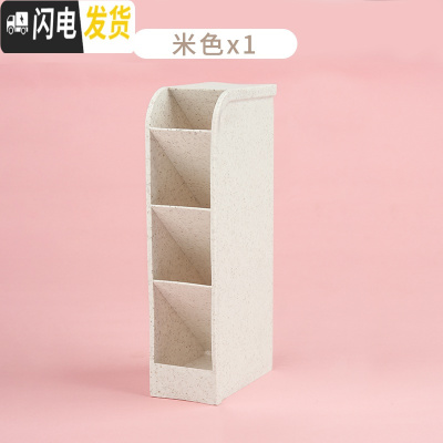 三维工匠笔筒创意时尚可爱大笔筒学生桌面摆件简约办公用品笔桶文具办公桌收纳盒大容量多功能儿童笔盒斜插笔筒/北欧米/单个装