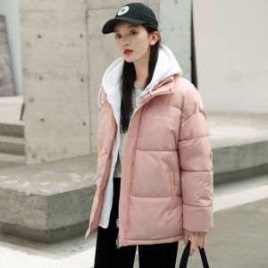 面包服短款棉衣棉服女韩版宽松秋冬季外套棉袄