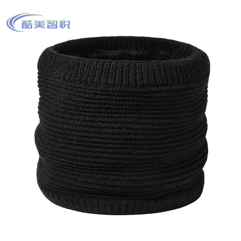 酷美智悦 加绒脖套黑色 KM-FH312 个